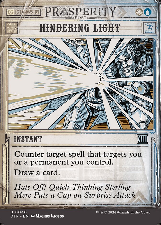 Hindering Light · Breaking News (OTP) #46 · borderless