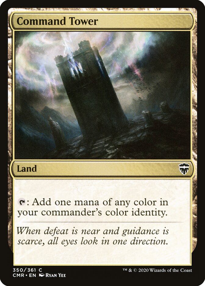 Command Tower · Commander Legends (CMR) #350