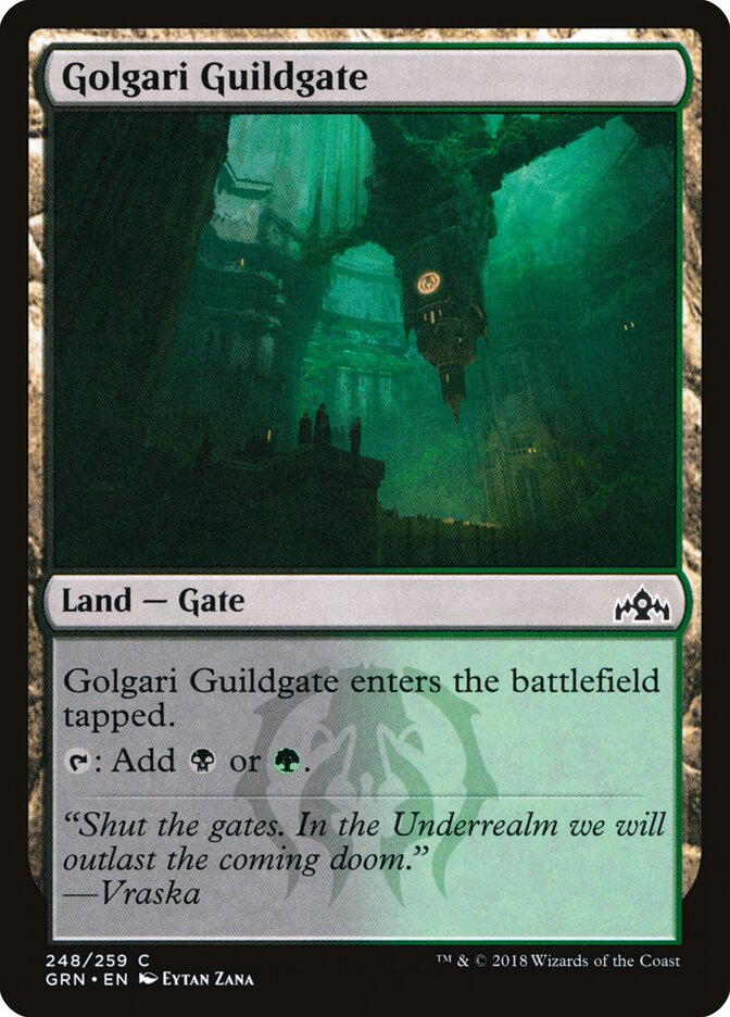 Golgari Guildgate · Guilds of Ravnica (GRN) #248