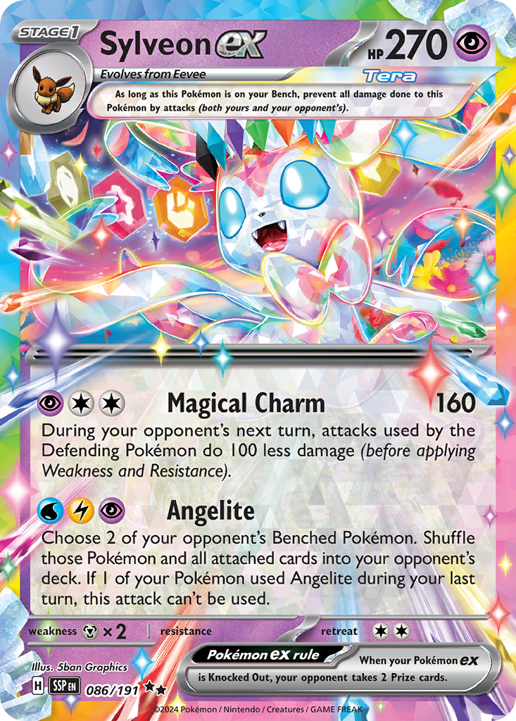 Sylveon ex · Surging Sparks (SV8) #86