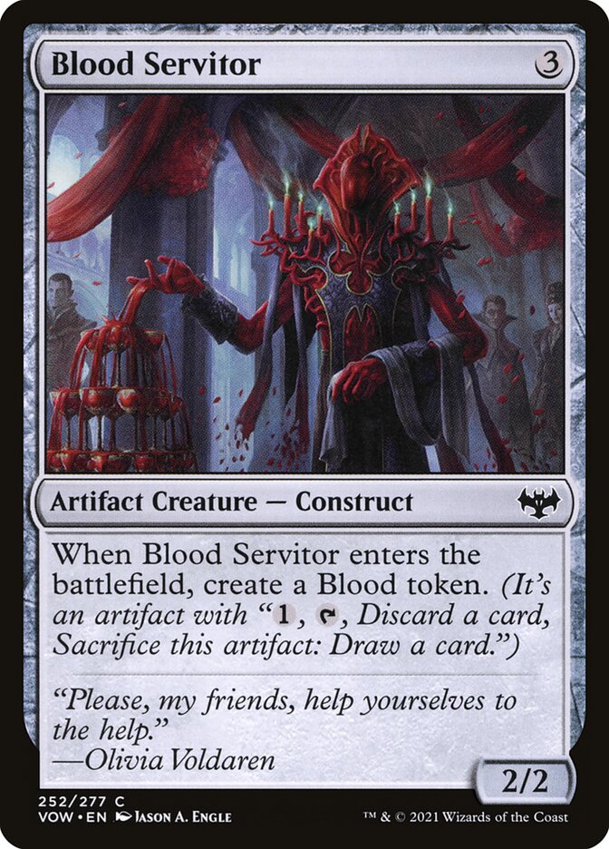 Blood Servitor · Innistrad: Crimson Vow (VOW) #252