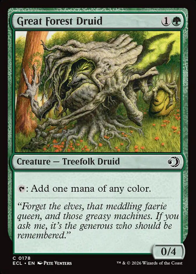 Great Forest Druid · Lorwyn Eclipsed (ECL) #178