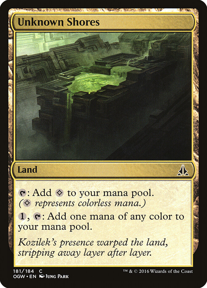 Unknown Shores · Oath of the Gatewatch (OGW) #181