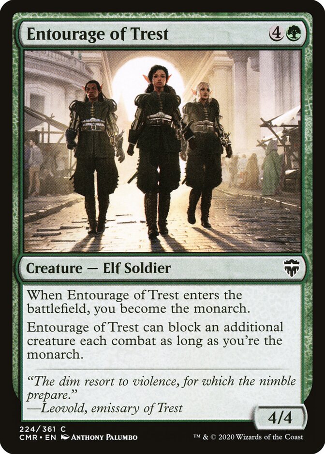 Entourage of Trest · Commander Legends (CMR) #224