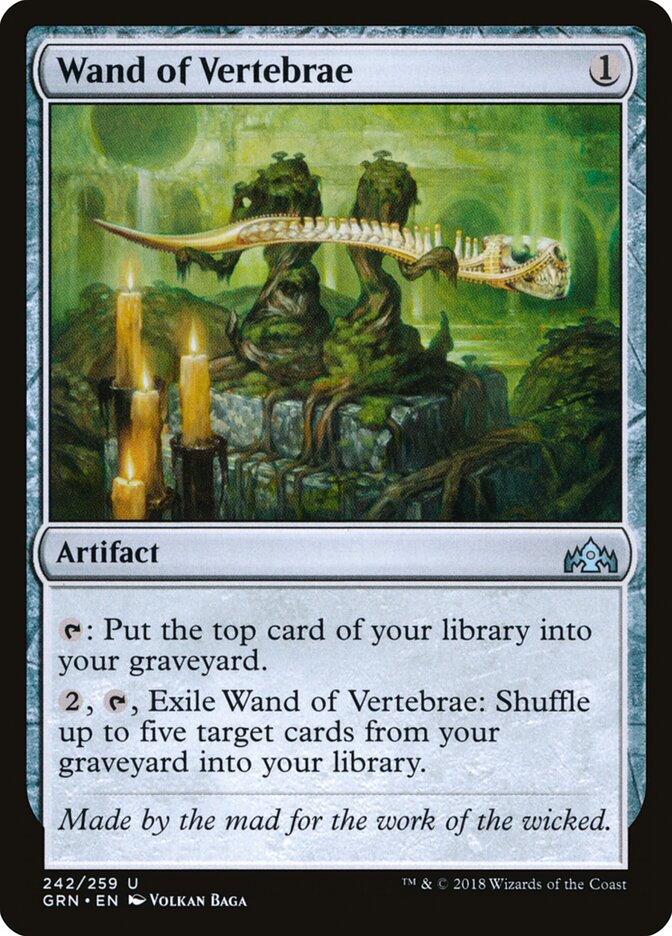 Wand of Vertebrae · Guilds of Ravnica (GRN) #242