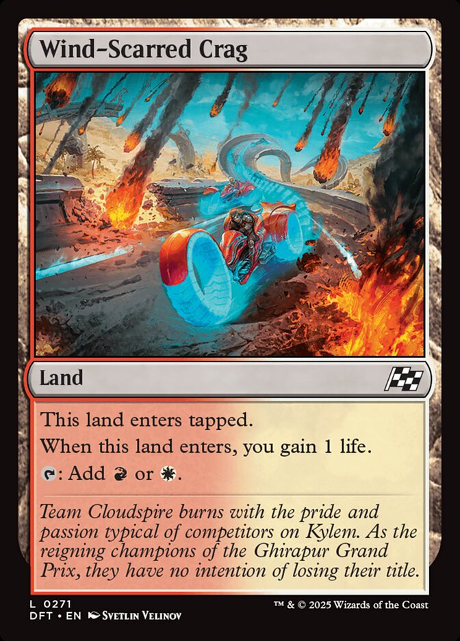 Wind-Scarred Crag · Aetherdrift (DFT) #271