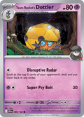 Team Rocket's Dottler · Destined Rivals (SV10) #88