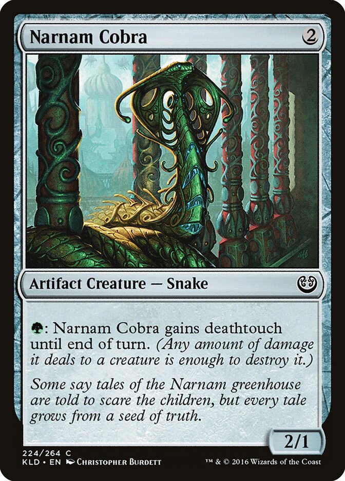 Narnam Cobra · Kaladesh (KLD) #224