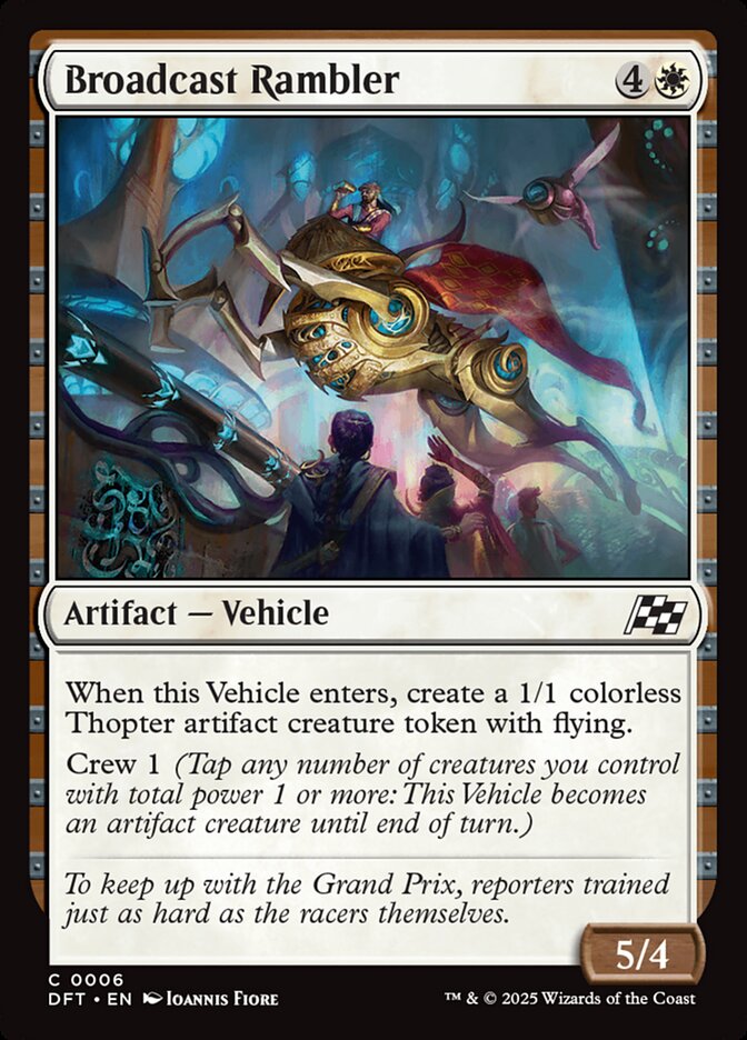 Broadcast Rambler · Aetherdrift (DFT) #6