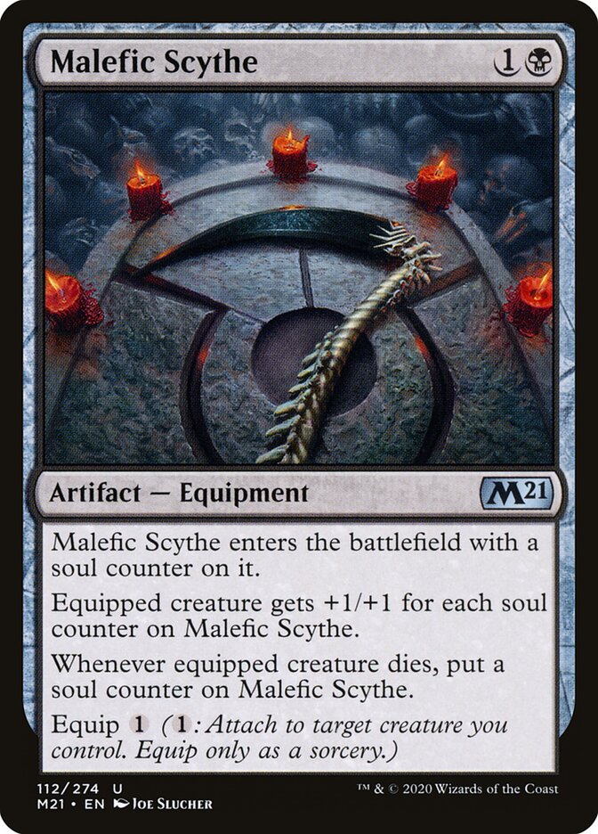 Malefic Scythe · Core Set 2021 (M21) #112