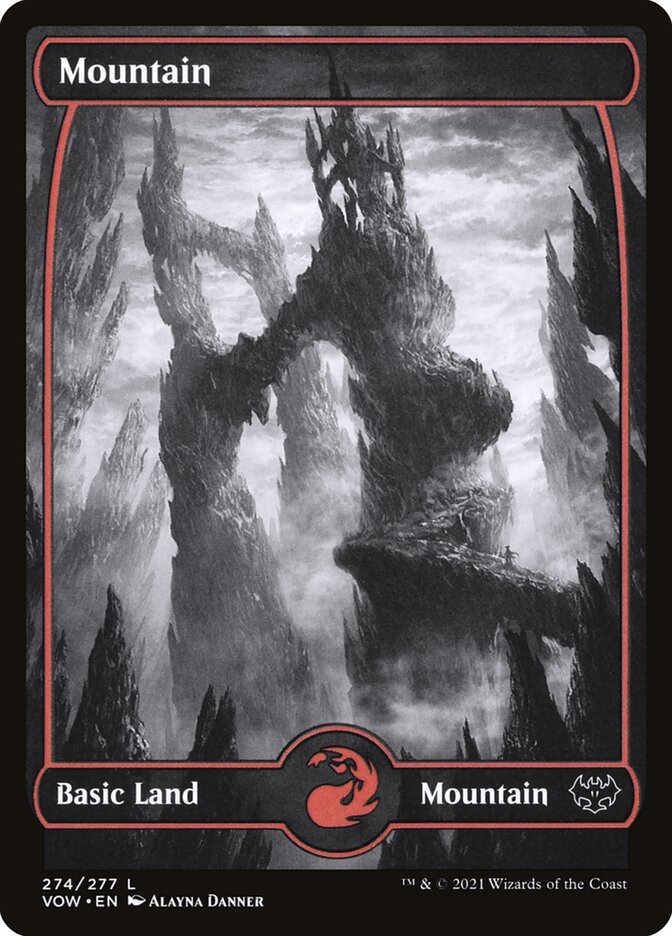 Mountain · Innistrad: Crimson Vow (VOW) #274 · showcase