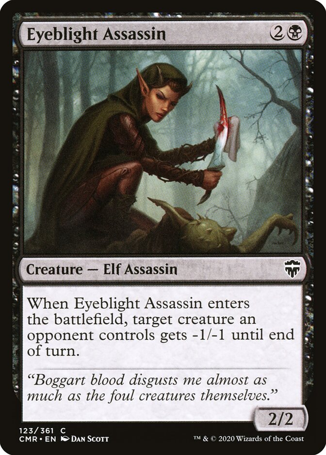 Eyeblight Assassin · Commander Legends (CMR) #123