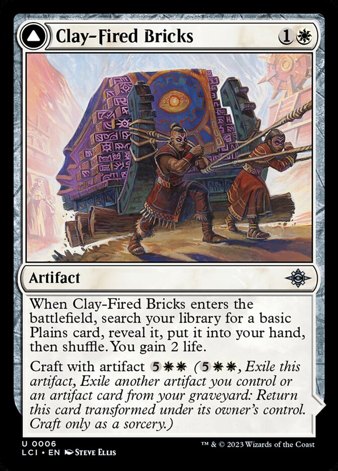 Clay-Fired Bricks // Cosmium Kiln · The Lost Caverns of Ixalan (LCI) #6