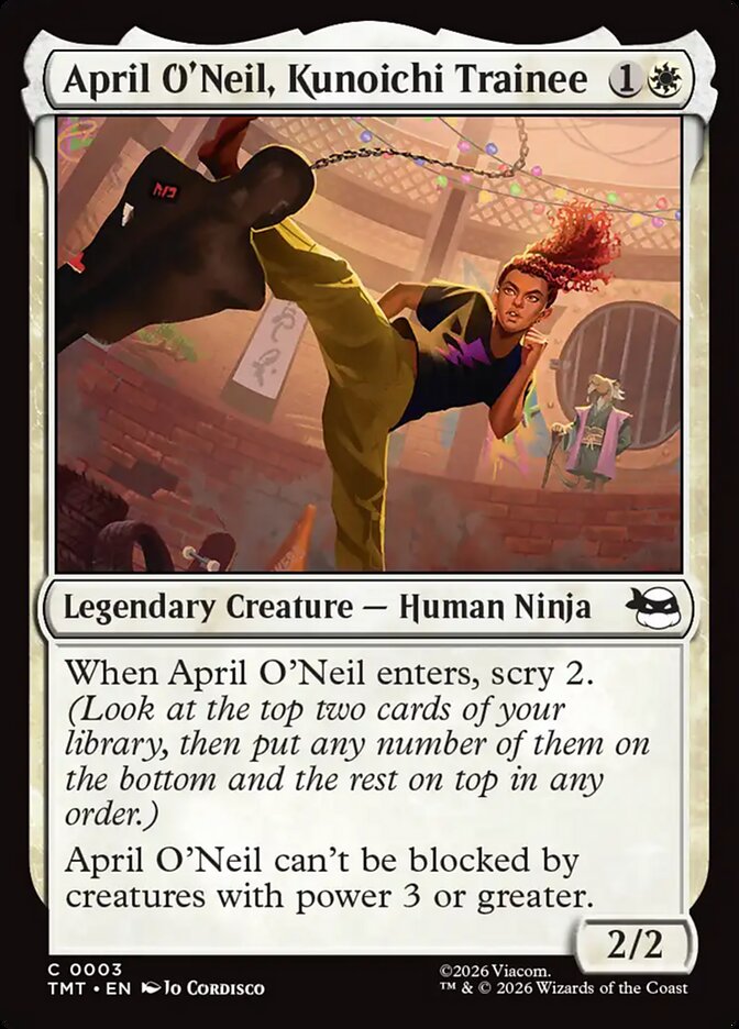 April O'Neil, Kunoichi Trainee · Teenage Mutant Ninja Turtles (TMT) #3