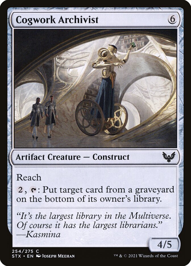 Cogwork Archivist · Strixhaven: School of Mages (STX) #254