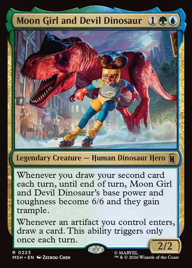 Moon Girl and Devil Dinosaur · Marvel Super Heroes (MSH) #223