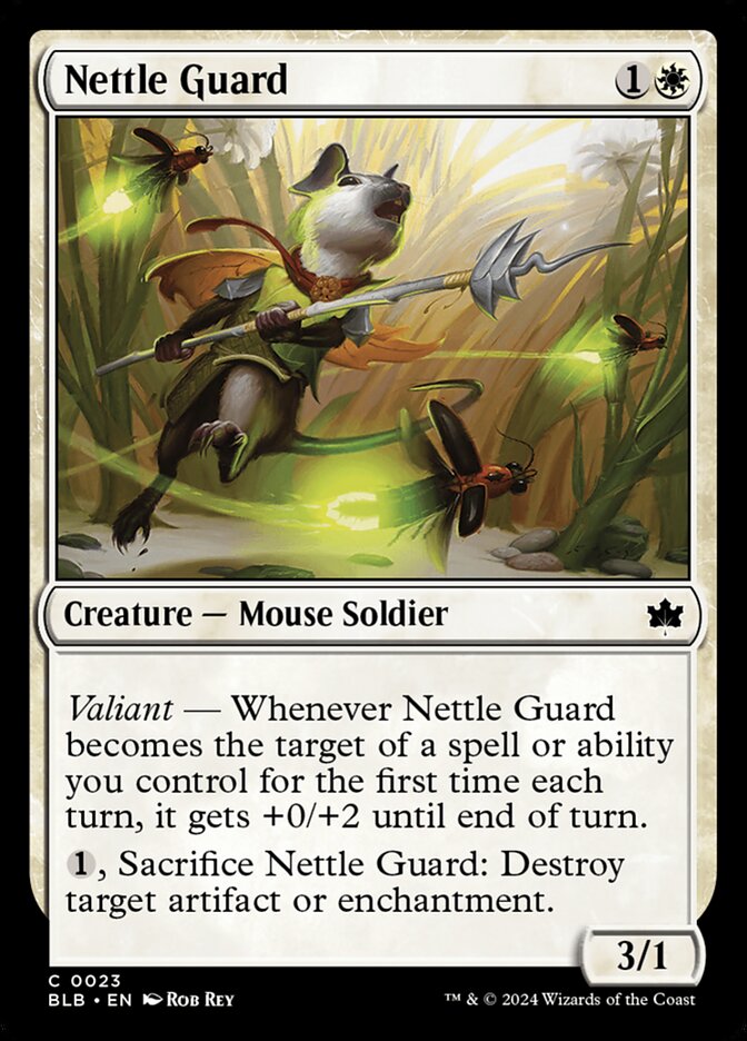 Nettle Guard · Bloomburrow (BLB) #23