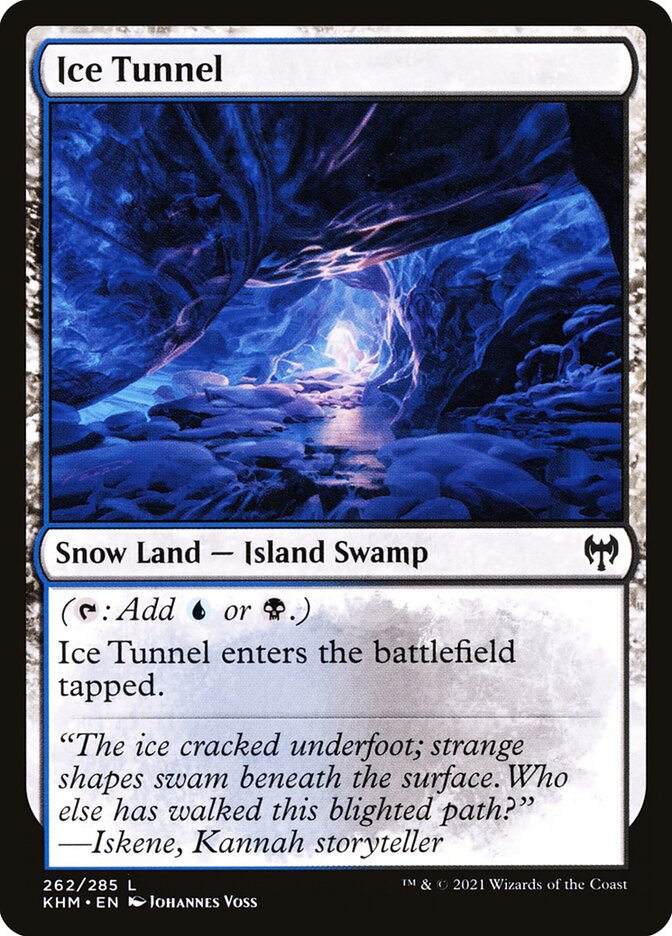 Ice Tunnel · Kaldheim (KHM) #262