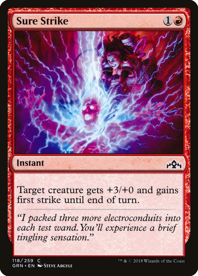 Sure Strike · Guilds of Ravnica (GRN) #118
