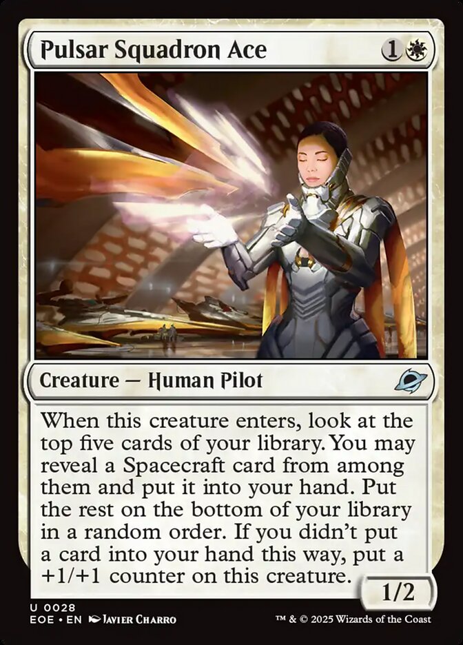 Pulsar Squadron Ace · Edge of Eternities (EOE) #28