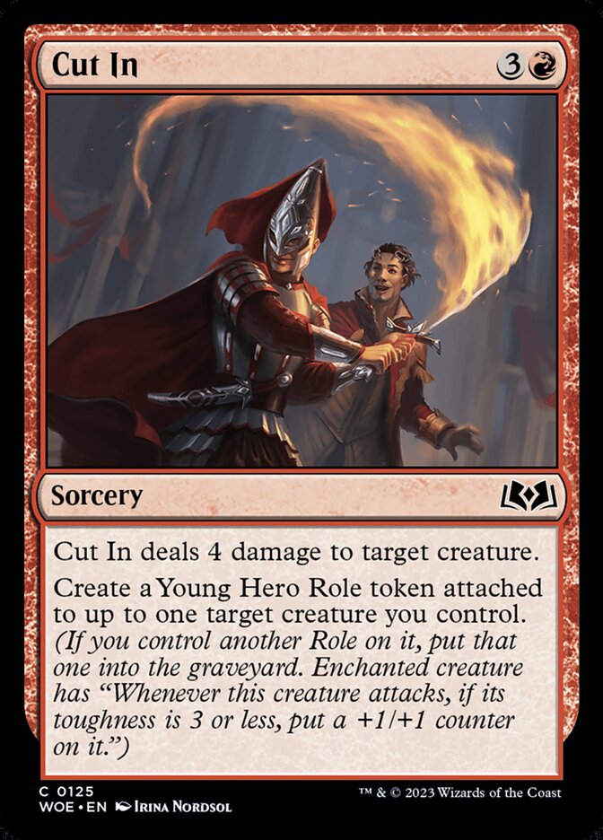 Cut In · Wilds of Eldraine (WOE) #125