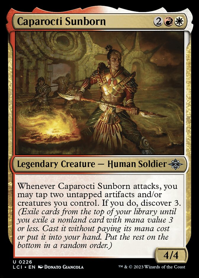 Caparocti Sunborn · The Lost Caverns of Ixalan (LCI) #226