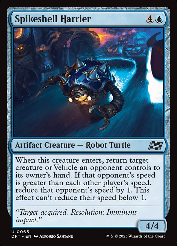 Spikeshell Harrier · Aetherdrift (DFT) #65