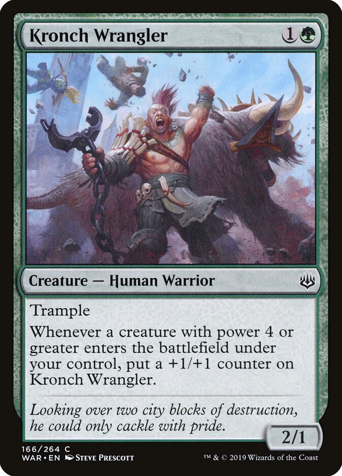 Kronch Wrangler · War of the Spark (WAR) #166