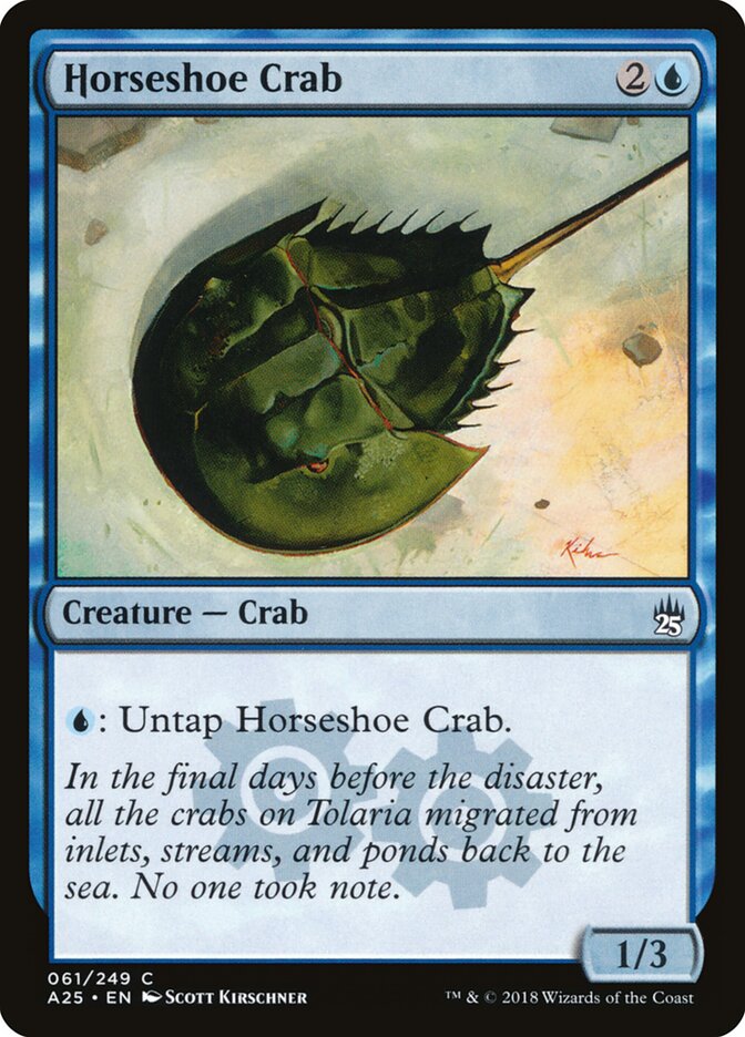 Horseshoe Crab · Masters 25 (A25) #61