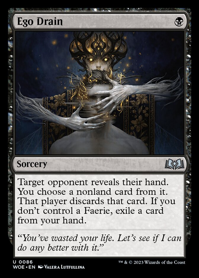 Ego Drain · Wilds of Eldraine (WOE) #86