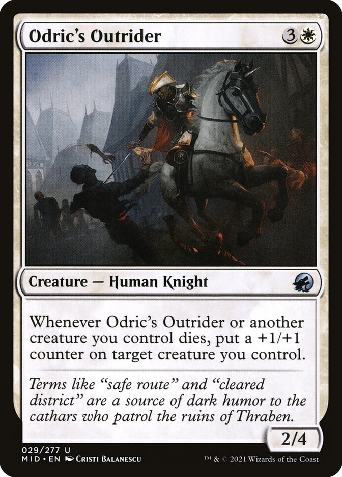 Odric's Outrider · Innistrad: Midnight Hunt (MID) #29