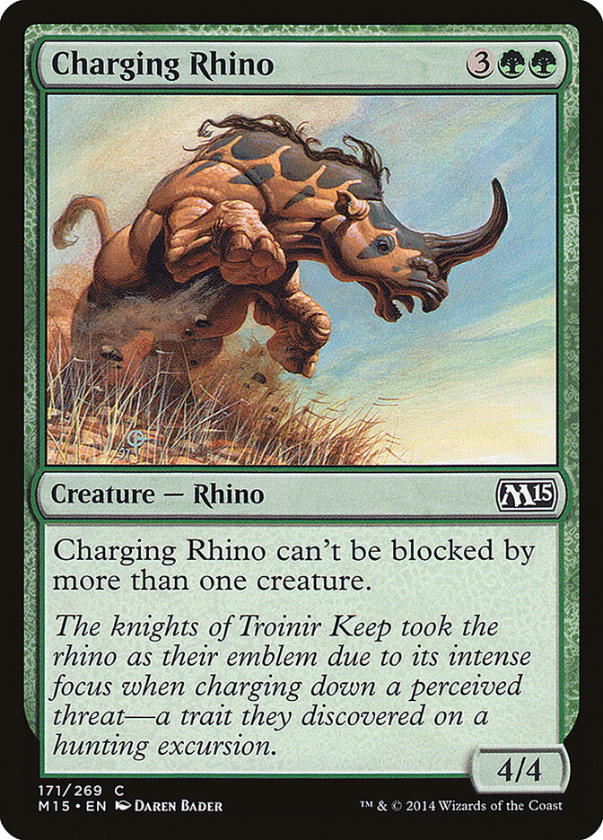 Charging Rhino · Magic 2015 (M15) #171