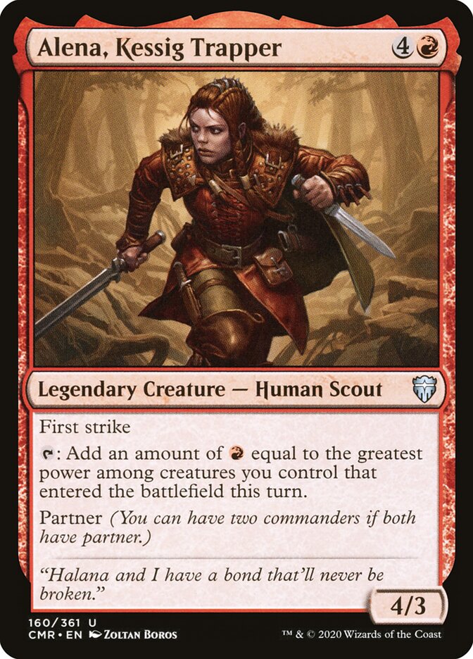 Alena, Kessig Trapper · Commander Legends (CMR) #160