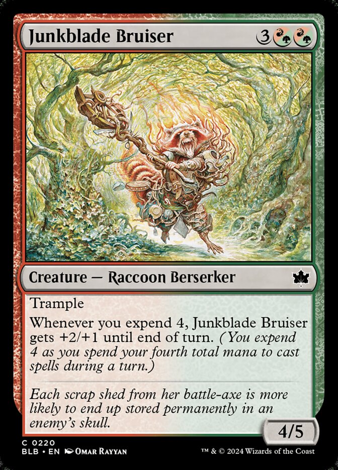 Junkblade Bruiser · Bloomburrow (BLB) #220