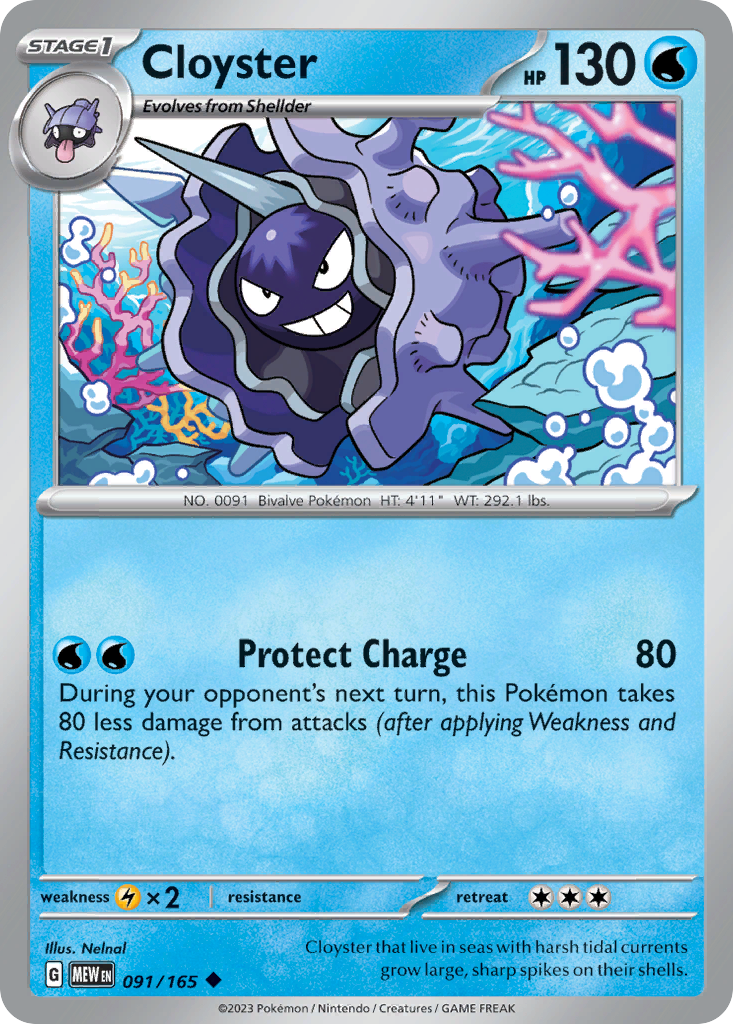 Cloyster · 151 (SV3PT5) #91