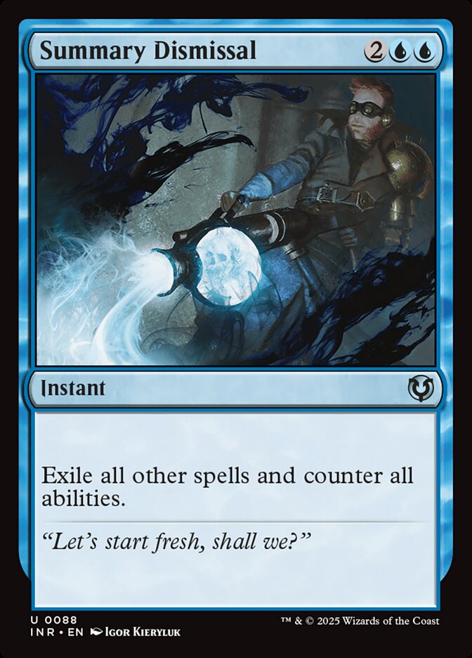 Summary Dismissal · Innistrad Remastered (INR) #88