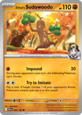 Ethan's Sudowoodo · Destined Rivals (SV10) #93