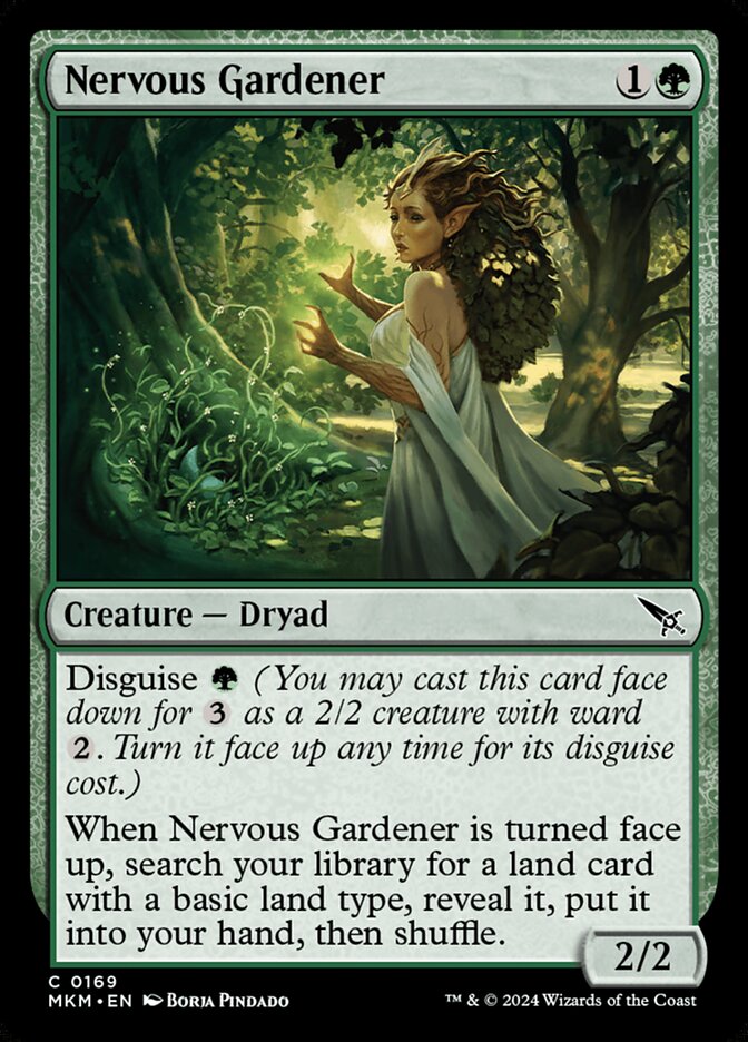 Nervous Gardener · Murders at Karlov Manor (MKM) #169