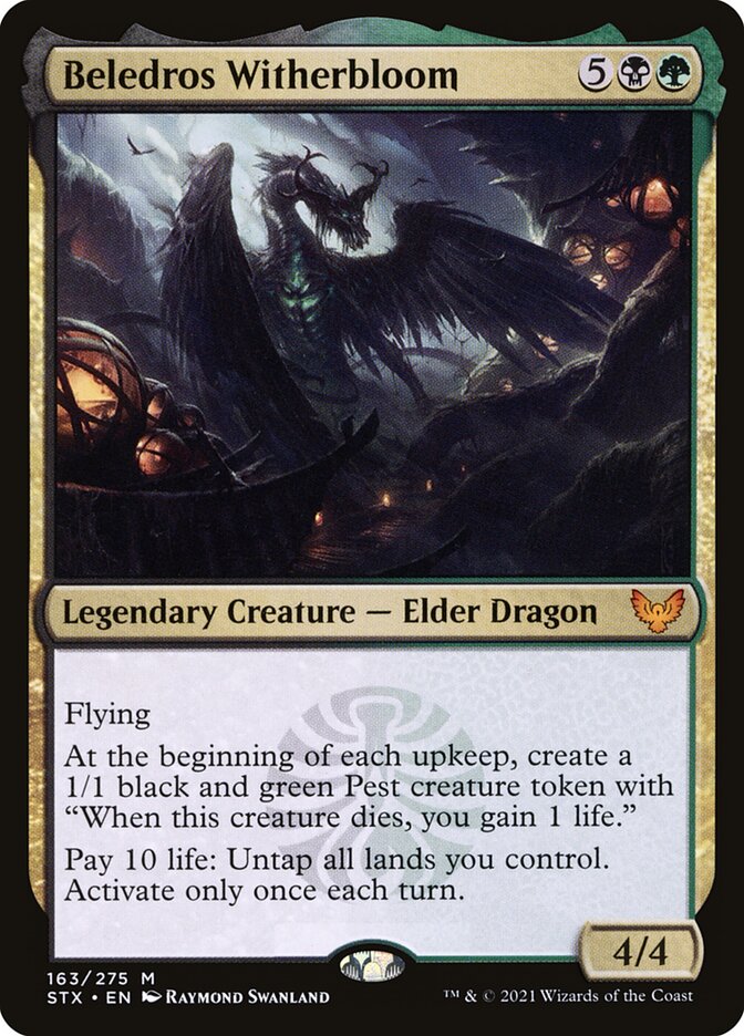 Beledros Witherbloom · Strixhaven: School of Mages (STX) #163