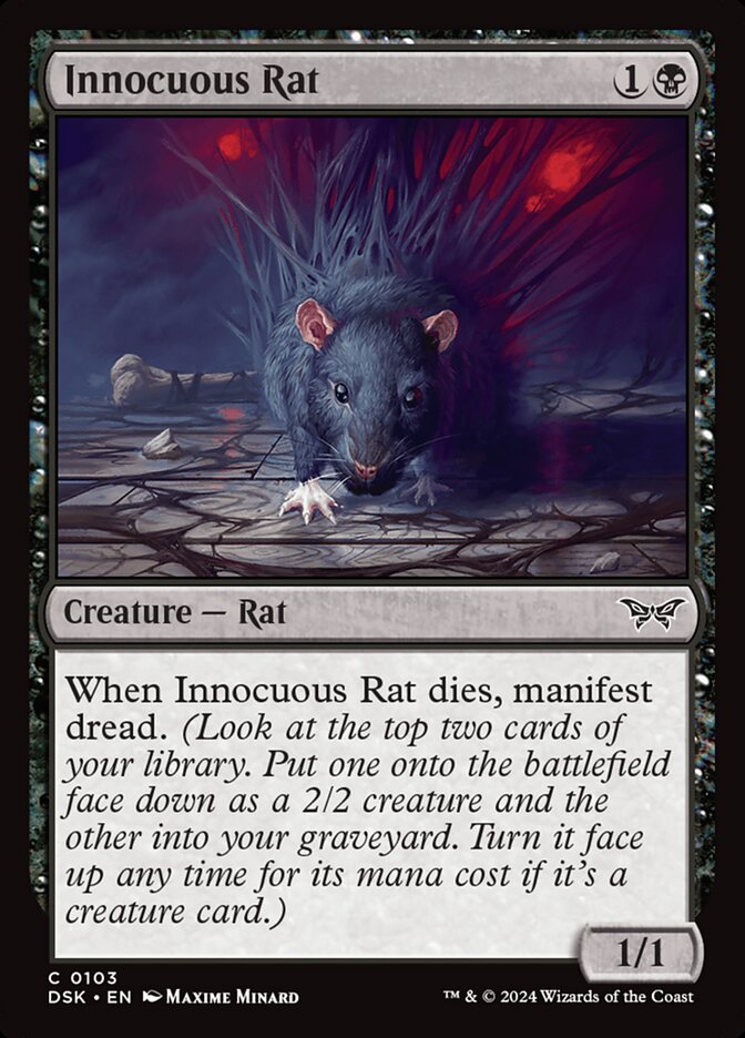 Innocuous Rat · Duskmourn: House of Horror (DSK) #103