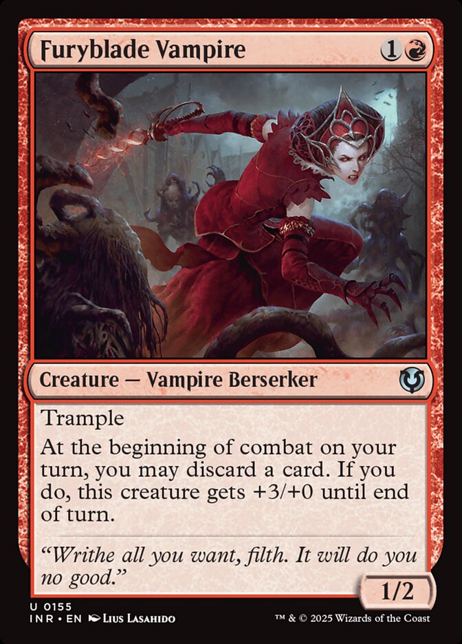 Furyblade Vampire · Innistrad Remastered (INR) #155