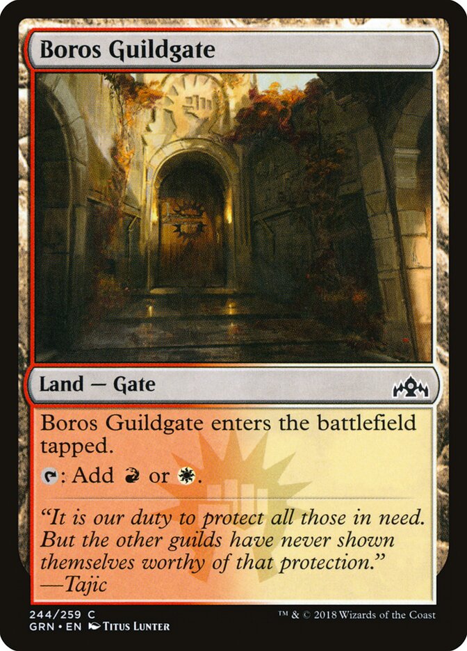 Boros Guildgate · Guilds of Ravnica (GRN) #244
