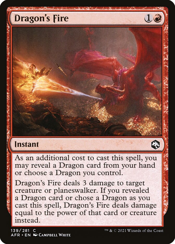 Dragon's Fire · Adventures in the Forgotten Realms (AFR) #139