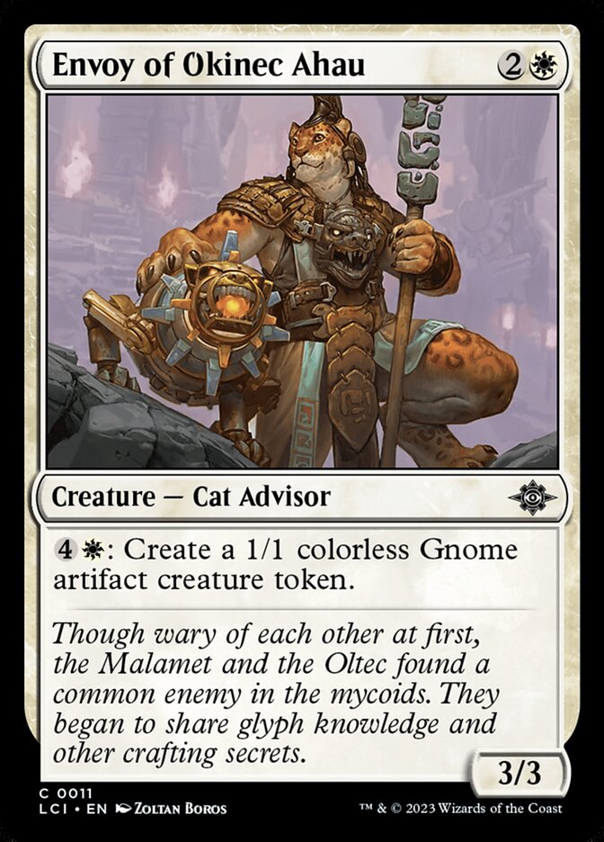 Envoy of Okinec Ahau · The Lost Caverns of Ixalan (LCI) #11
