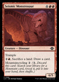 Seismic Monstrosaur · The Lost Caverns of Ixalan (LCI) #166