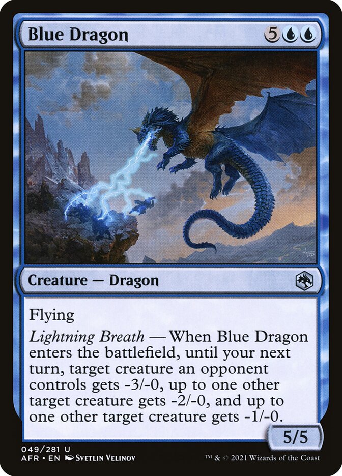 Blue Dragon · Adventures in the Forgotten Realms (AFR) #49