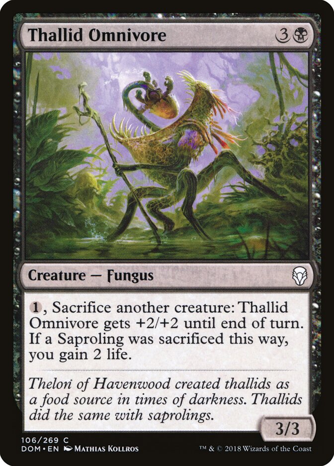 Thallid Omnivore · Dominaria (DOM) #106