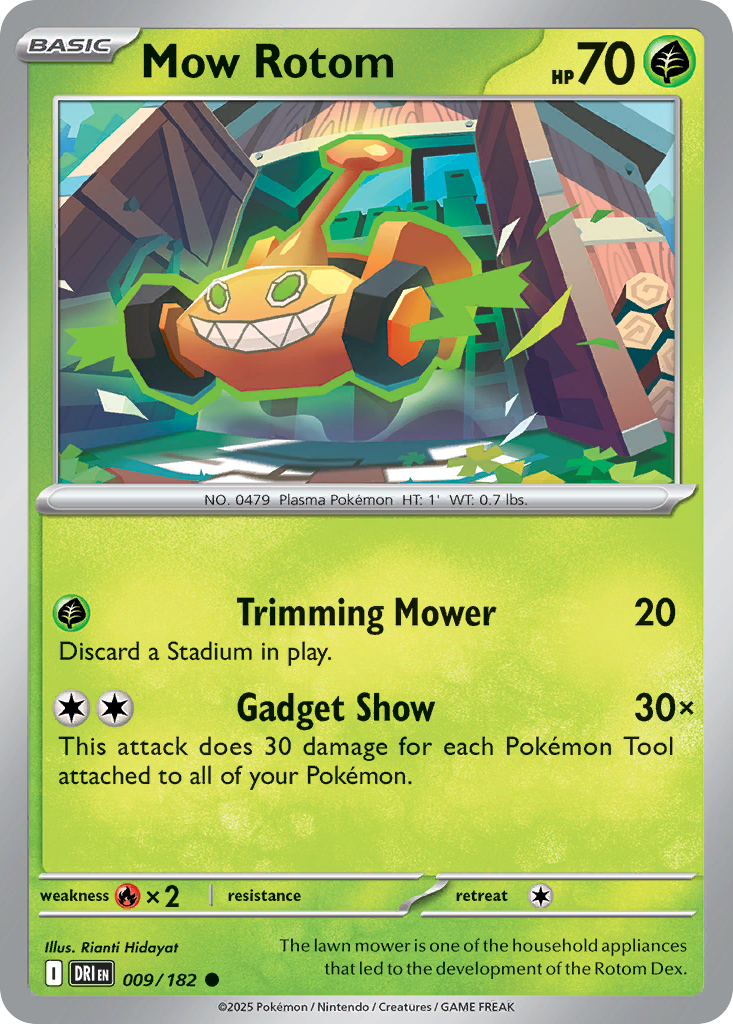 Mow Rotom · Destined Rivals (SV10) #9