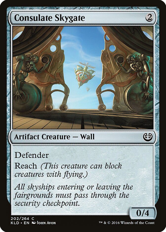 Consulate Skygate · Kaladesh (KLD) #202