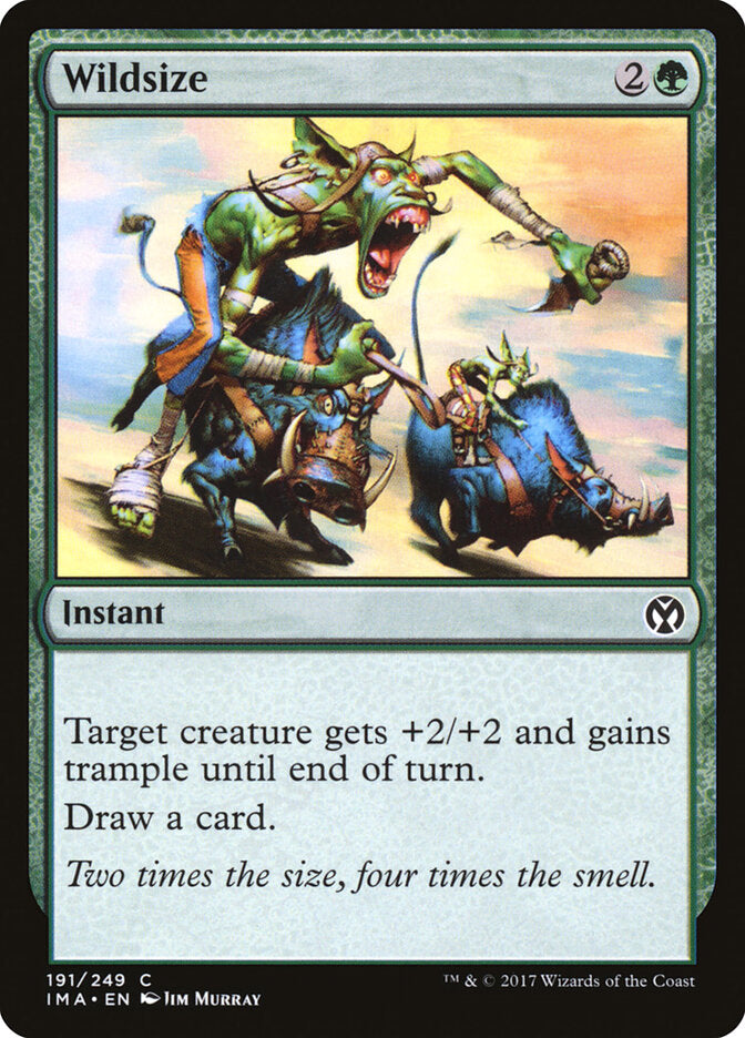 Wildsize · Iconic Masters (IMA) #191